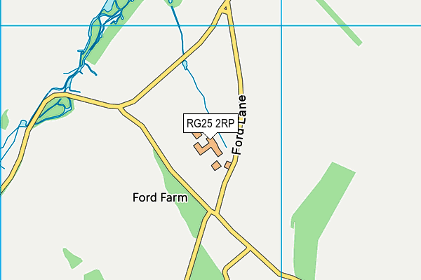 RG25 2RP map - OS VectorMap District (Ordnance Survey)