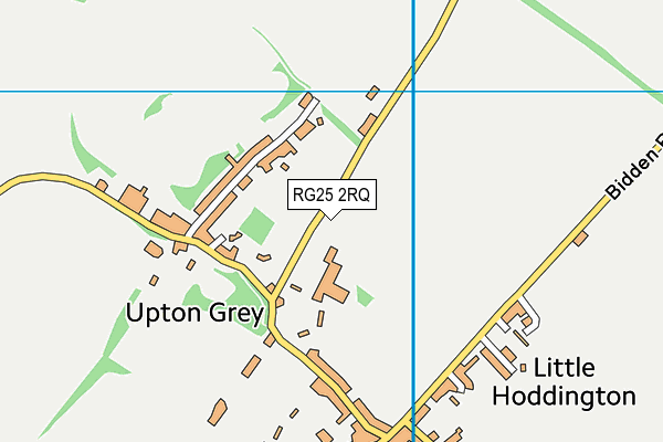 RG25 2RQ map - OS VectorMap District (Ordnance Survey)