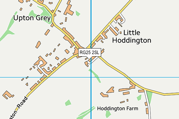 RG25 2SL map - OS VectorMap District (Ordnance Survey)