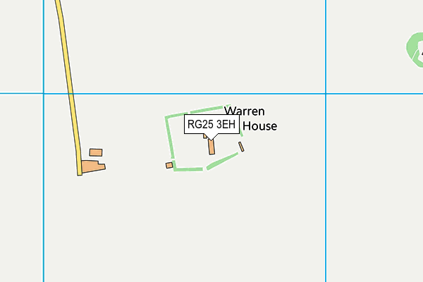 RG25 3EH map - OS VectorMap District (Ordnance Survey)