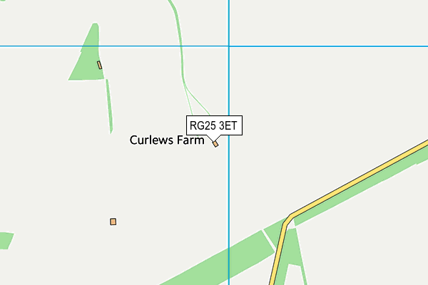 RG25 3ET map - OS VectorMap District (Ordnance Survey)