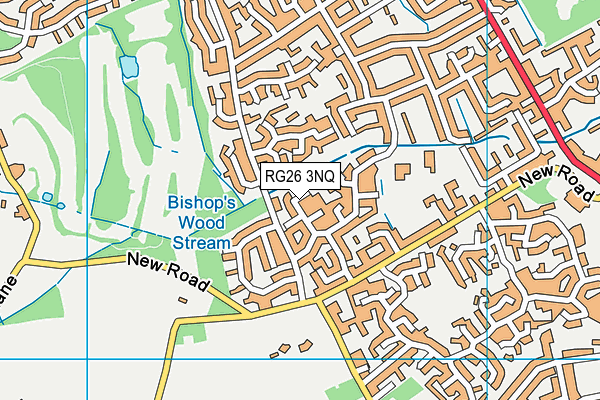 RG26 3NQ map - OS VectorMap District (Ordnance Survey)