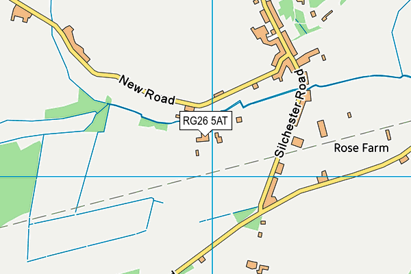 RG26 5AT map - OS VectorMap District (Ordnance Survey)