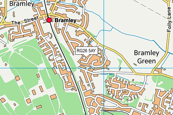 Map of BRAMLEY BUSINESS SERVICES LIMITED at district scale