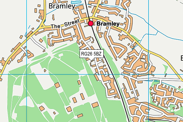 Map of BRAMLEY MAN LIMITED at district scale