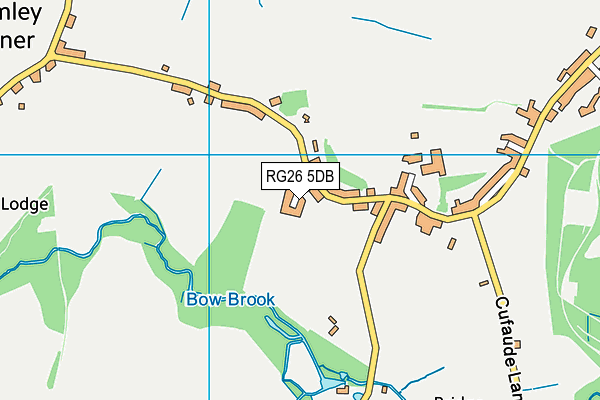 RG26 5DB map - OS VectorMap District (Ordnance Survey)