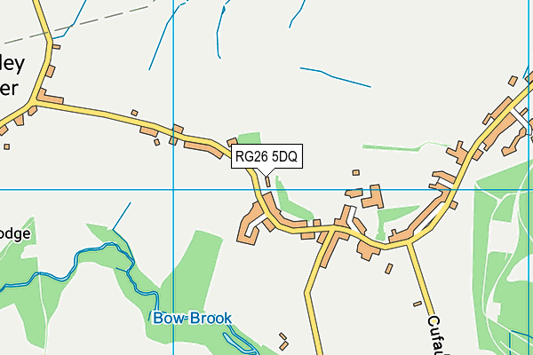 RG26 5DQ map - OS VectorMap District (Ordnance Survey)