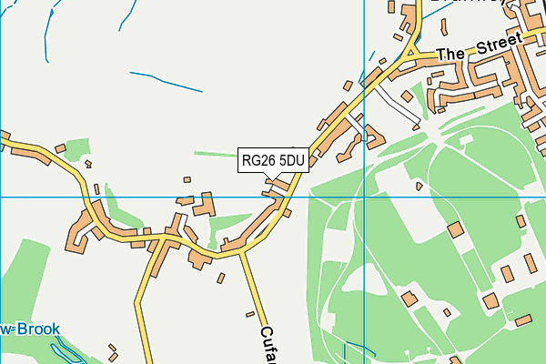 RG26 5DU map - OS VectorMap District (Ordnance Survey)