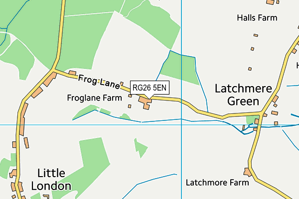 RG26 5EN map - OS VectorMap District (Ordnance Survey)