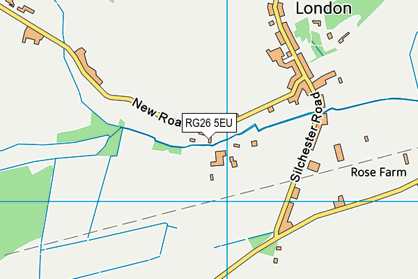 RG26 5EU map - OS VectorMap District (Ordnance Survey)