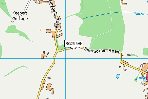 RG26 5HN map - OS VectorMap District (Ordnance Survey)