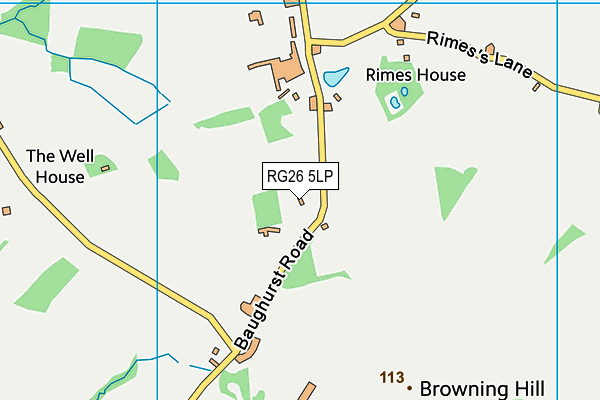 Map of KING'S ROAD BUILDERS LTD at district scale