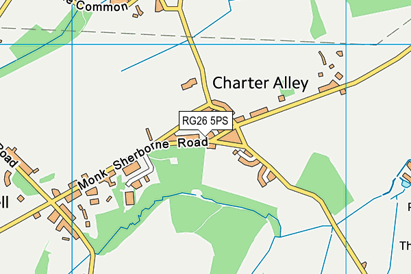 RG26 5PS map - OS VectorMap District (Ordnance Survey)