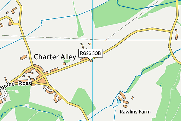 RG26 5QB map - OS VectorMap District (Ordnance Survey)