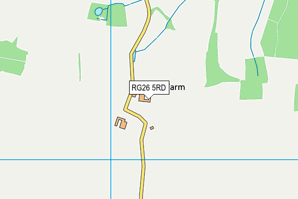 RG26 5RD map - OS VectorMap District (Ordnance Survey)