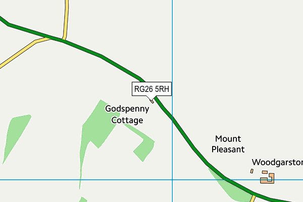 RG26 5RH map - OS VectorMap District (Ordnance Survey)