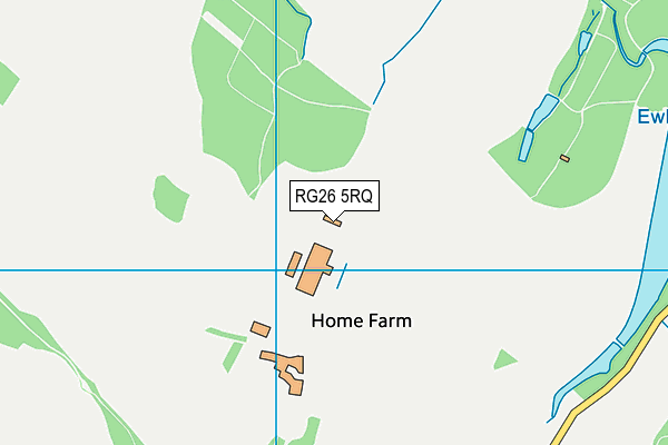 RG26 5RQ map - OS VectorMap District (Ordnance Survey)