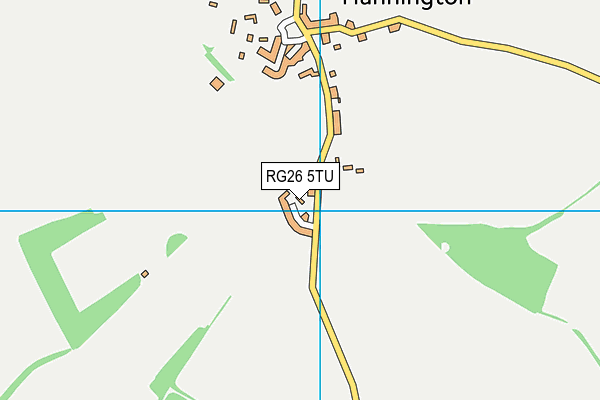 RG26 5TU map - OS VectorMap District (Ordnance Survey)