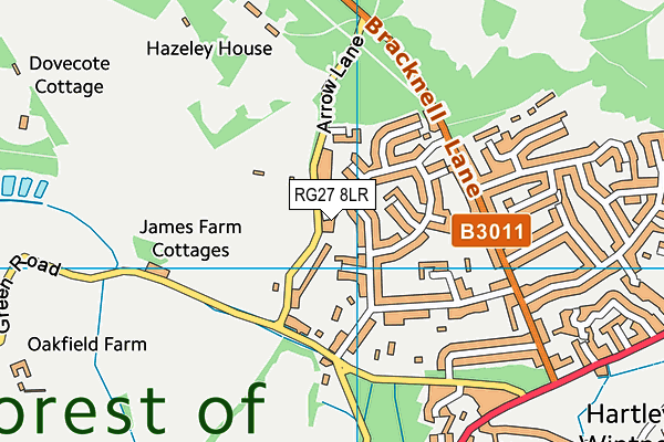 Map of HARTY READS LTD at district scale