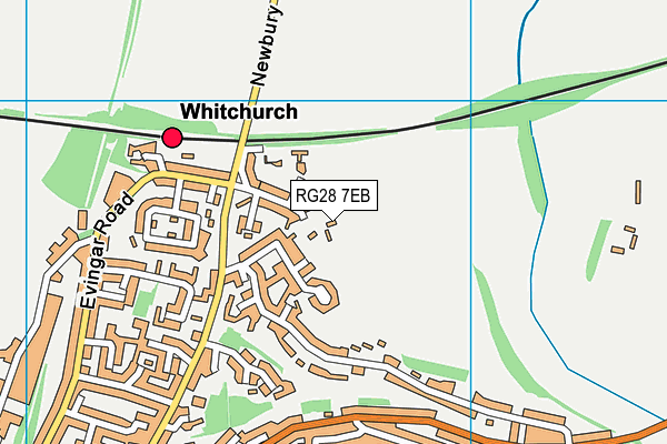 RG28 7EB map - OS VectorMap District (Ordnance Survey)