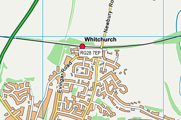 RG28 7EP map - OS VectorMap District (Ordnance Survey)