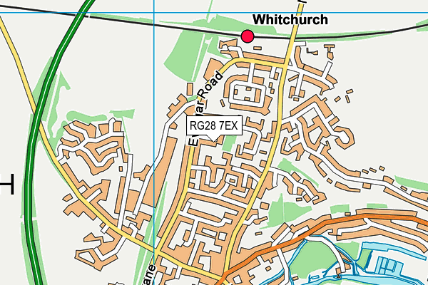 RG28 7EX map - OS VectorMap District (Ordnance Survey)