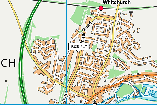 RG28 7EY map - OS VectorMap District (Ordnance Survey)