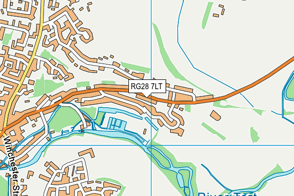 RG28 7LT map - OS VectorMap District (Ordnance Survey)