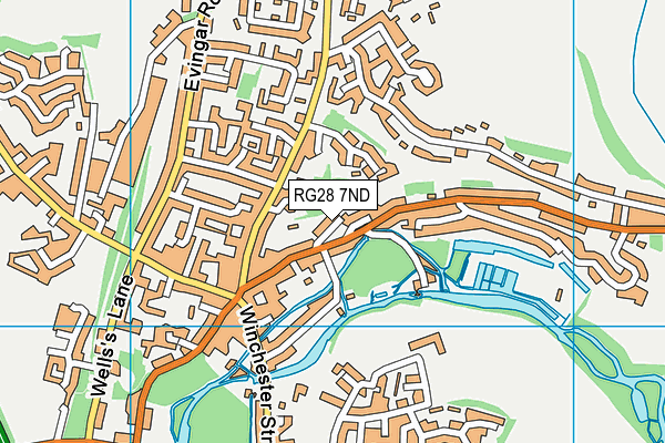 RG28 7ND map - OS VectorMap District (Ordnance Survey)