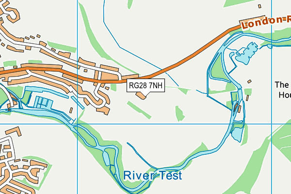 RG28 7NH map - OS VectorMap District (Ordnance Survey)