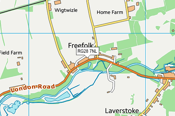 RG28 7NL map - OS VectorMap District (Ordnance Survey)