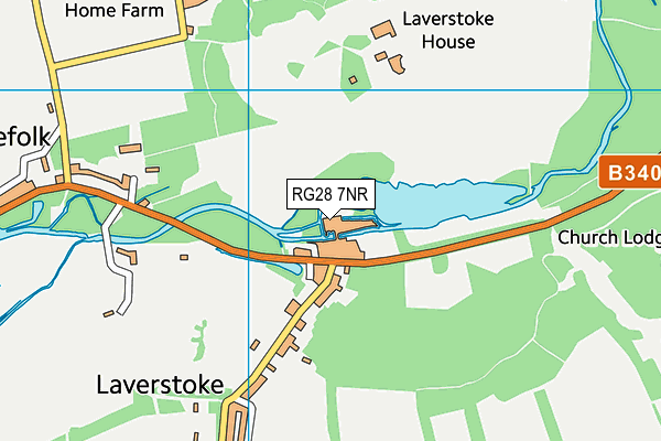 RG28 7NR map - OS VectorMap District (Ordnance Survey)