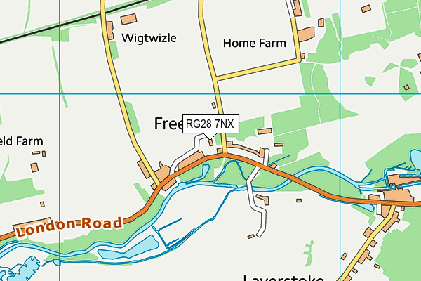 RG28 7NX map - OS VectorMap District (Ordnance Survey)