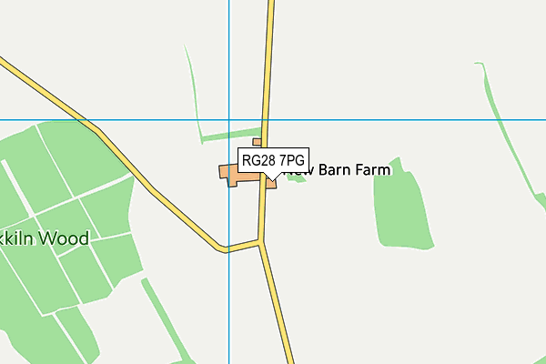 RG28 7PG map - OS VectorMap District (Ordnance Survey)