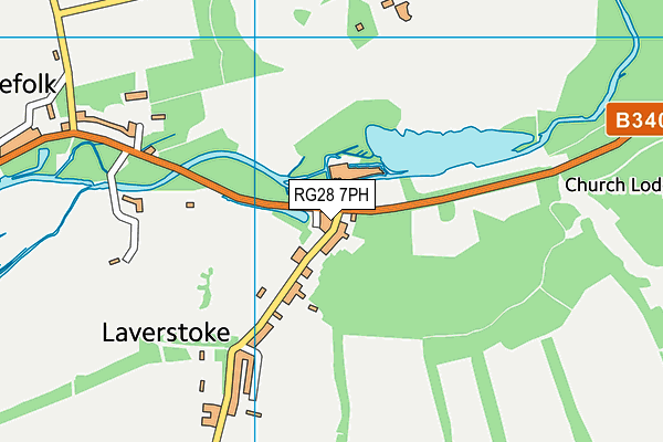 RG28 7PH map - OS VectorMap District (Ordnance Survey)