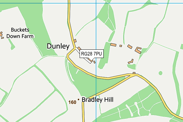 RG28 7PU map - OS VectorMap District (Ordnance Survey)