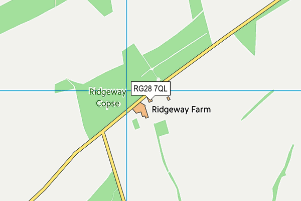 RG28 7QL map - OS VectorMap District (Ordnance Survey)