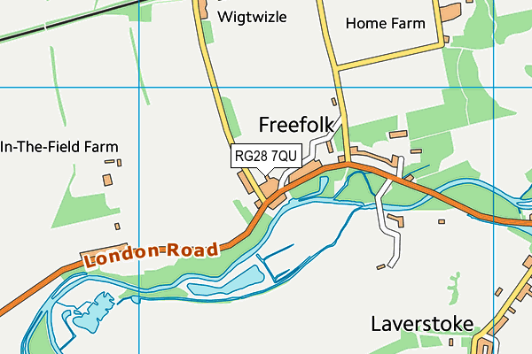 RG28 7QU map - OS VectorMap District (Ordnance Survey)