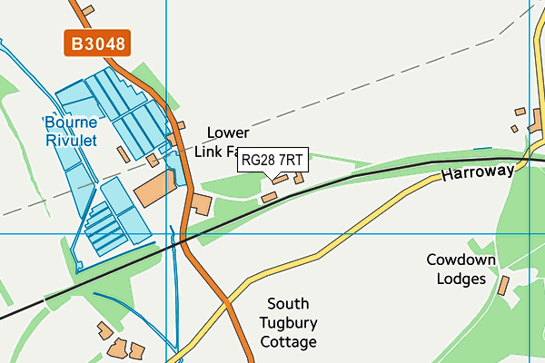 RG28 7RT map - OS VectorMap District (Ordnance Survey)