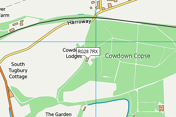 RG28 7RX map - OS VectorMap District (Ordnance Survey)