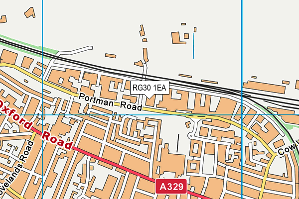 Map of 58 PORTMAN ROAD MANAGEMENT COMPANY LTD at district scale