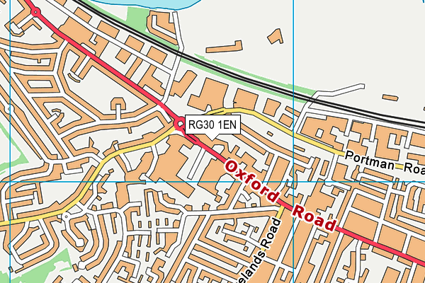 RG30 1EN map - OS VectorMap District (Ordnance Survey)