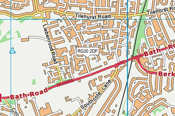 RG30 2DP map - OS VectorMap District (Ordnance Survey)