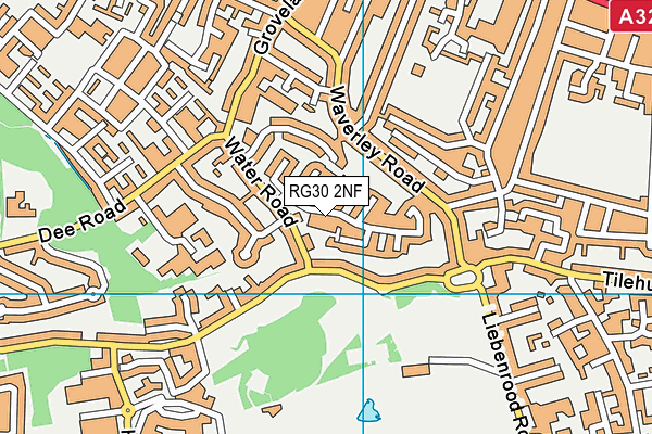 RG30 2NF map - OS VectorMap District (Ordnance Survey)