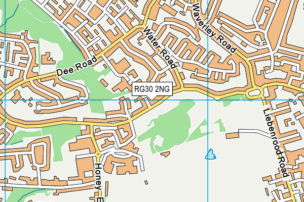 RG30 2NG map - OS VectorMap District (Ordnance Survey)