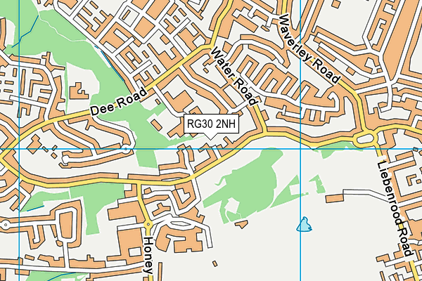 RG30 2NH map - OS VectorMap District (Ordnance Survey)