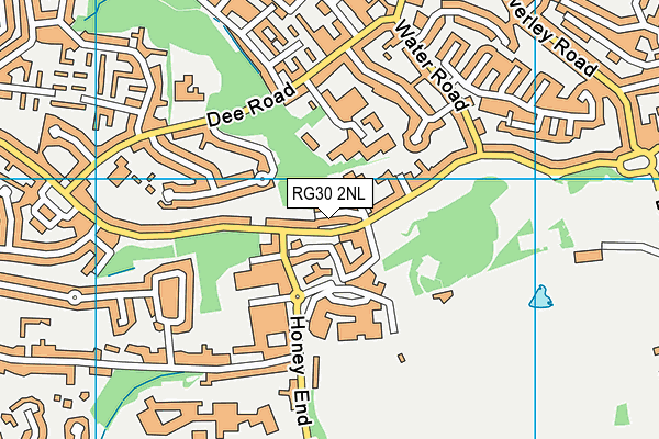 RG30 2NL map - OS VectorMap District (Ordnance Survey)