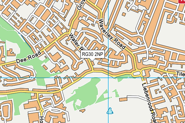 RG30 2NP map - OS VectorMap District (Ordnance Survey)