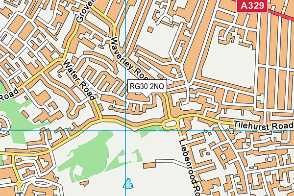 RG30 2NQ map - OS VectorMap District (Ordnance Survey)