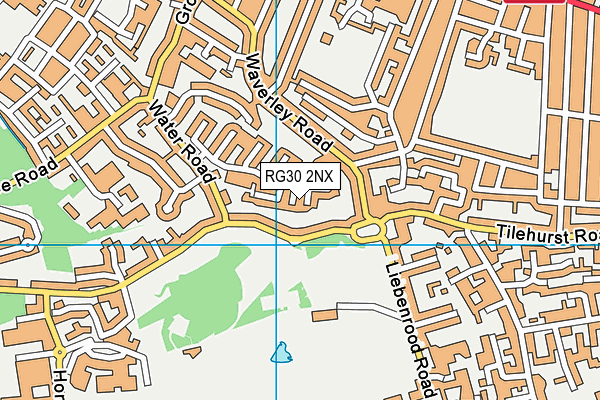 RG30 2NX map - OS VectorMap District (Ordnance Survey)